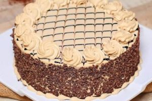 Butterscotch Crunchy cake