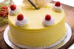 Fresh Cream Pineapple cake