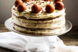 Gulaab Jaamun cake