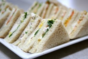 american corn & mayonnaise sandwich
