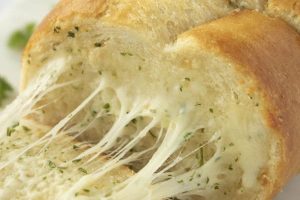cheese and garlic bread loaf