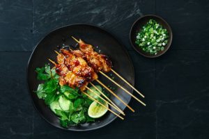 chicken satay & sauce