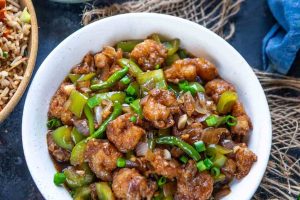 chilli fried prawns