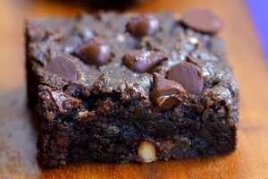 chocolate chip brownie
