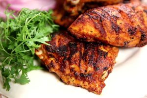 fried tandoori chicken