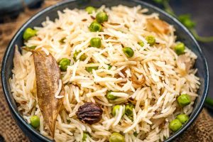 green peas pulao