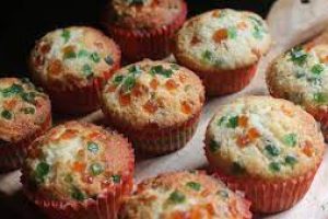 mixed fruit muffins