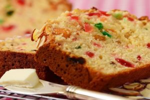 mixed fruit slice cake