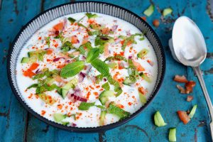 mixed vegetable raita
