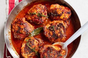 red wine chicken