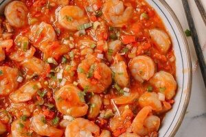 szechuan prawns