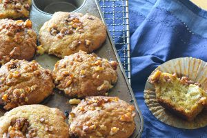 vanilla cashewnut muffins