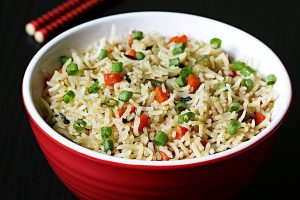 vegetable fried rice